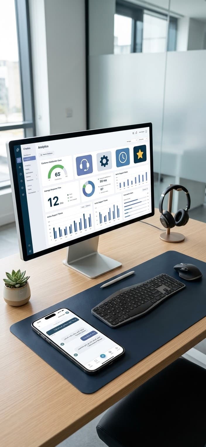 الرد على استفسارات العملاء وإدارة الرسائل